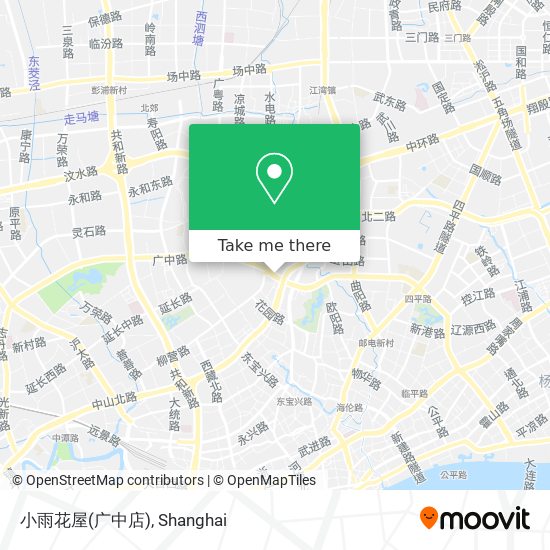 小雨花屋(广中店) map
