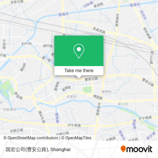 国宏公司(曹安公路) map