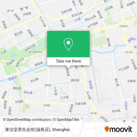 莱仪堂养生会馆(涵青店) map