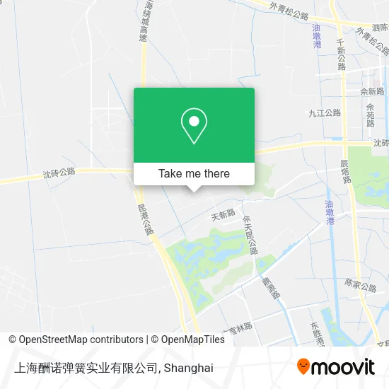 上海酬诺弹簧实业有限公司 map