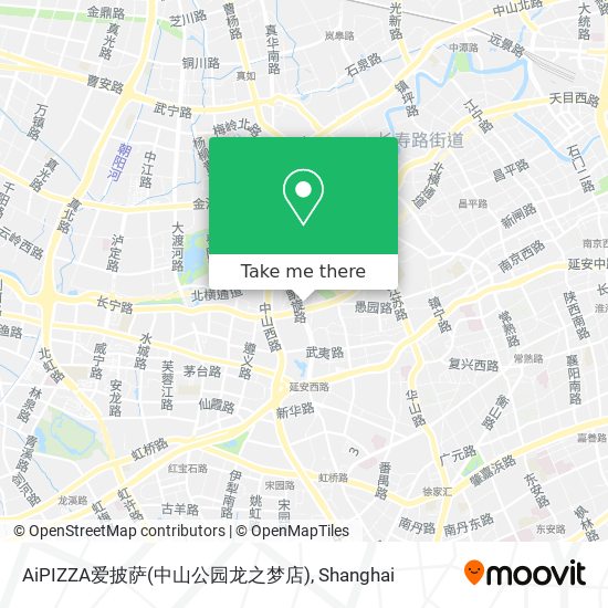 AiPIZZA爱披萨(中山公园龙之梦店) map