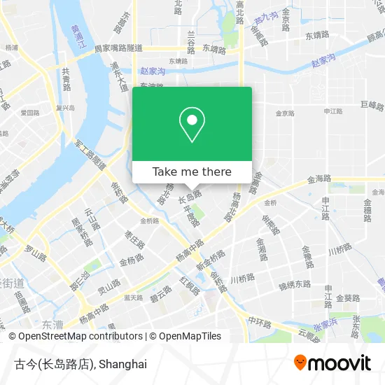 古今(长岛路店) map