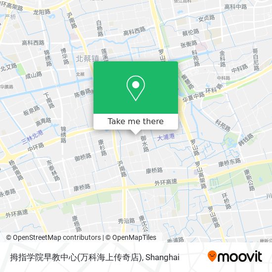 拇指学院早教中心(万科海上传奇店) map