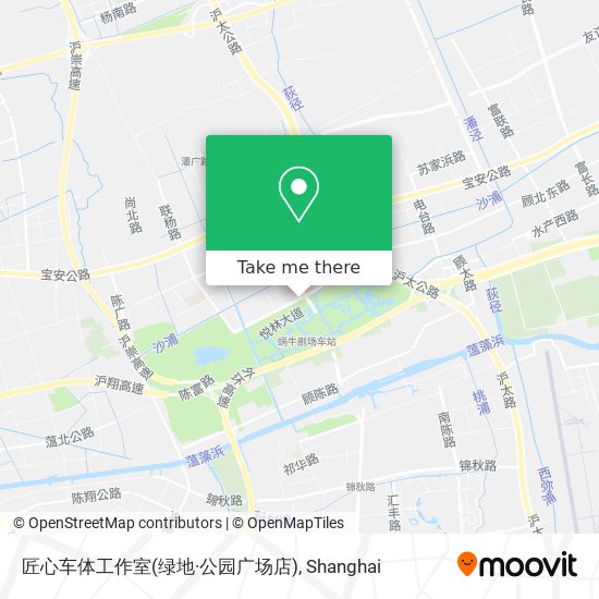 匠心车体工作室(绿地·公园广场店) map