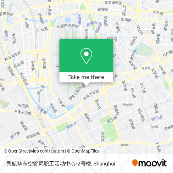 民航华东空管局职工活动中心-2号楼 map
