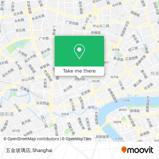 五金玻璃店 map
