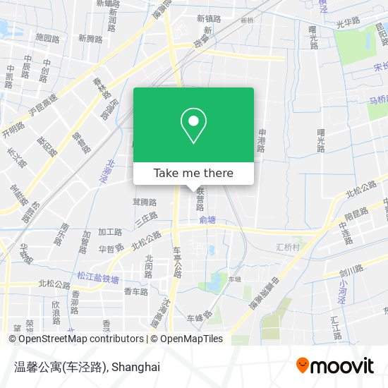 温馨公寓(车泾路) map