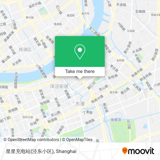 星星充电站(泾东小区) map