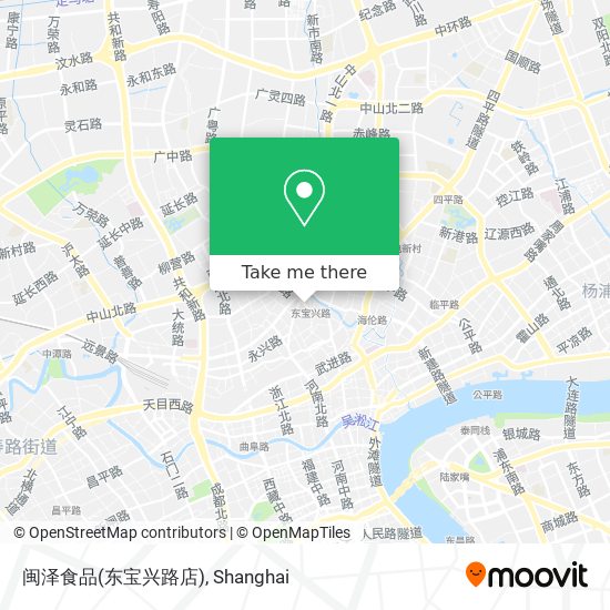 闽泽食品(东宝兴路店) map