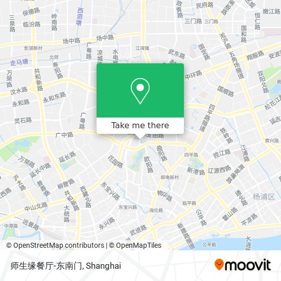 师生缘餐厅-东南门 map