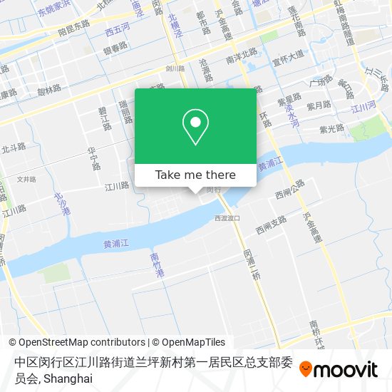 中区闵行区江川路街道兰坪新村第一居民区总支部委员会 map