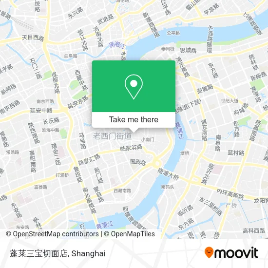 蓬莱三宝切面店 map