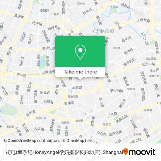 街电(幸孕纪HoneyAngel孕妈摄影长妇幼店) map