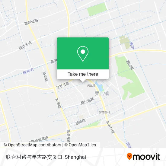 联合村路与年吉路交叉口 map