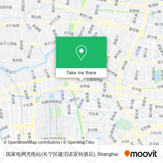 国家电网充电站(长宁区建滔诺富特酒店) map
