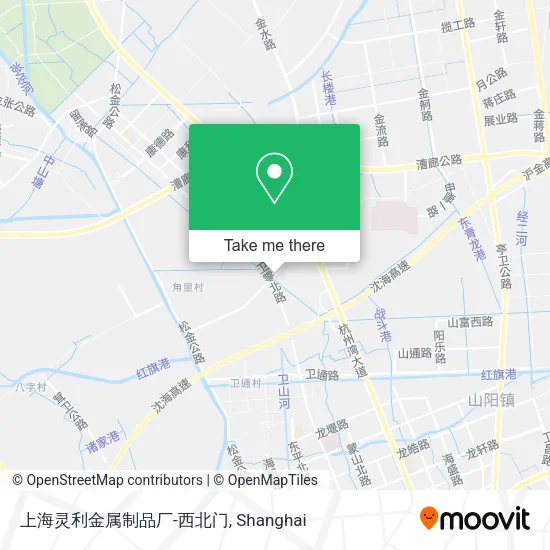 上海灵利金属制品厂-西北门 map