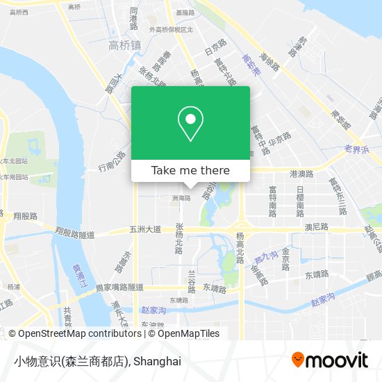 小物意识(森兰商都店) map