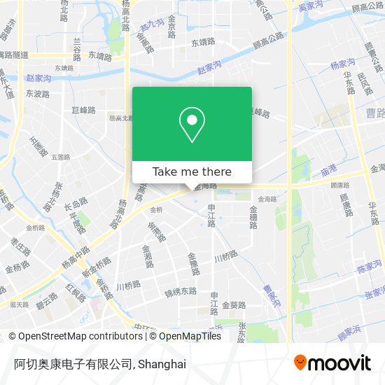 阿切奥康电子有限公司 map