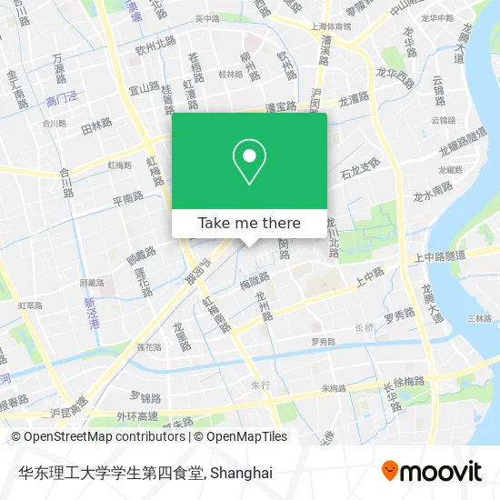华东理工大学学生第四食堂 map