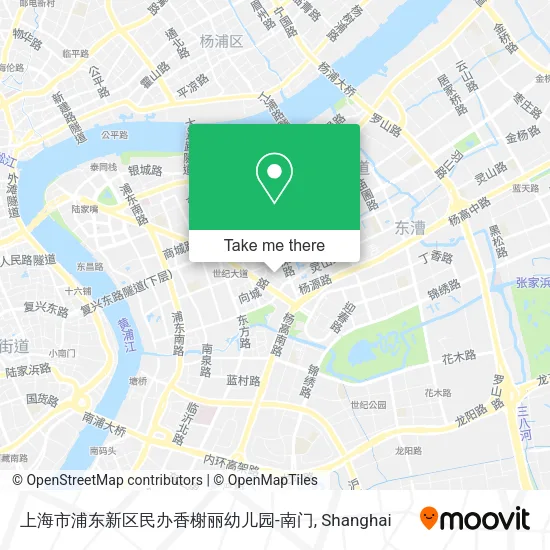 上海市浦东新区民办香榭丽幼儿园-南门 map