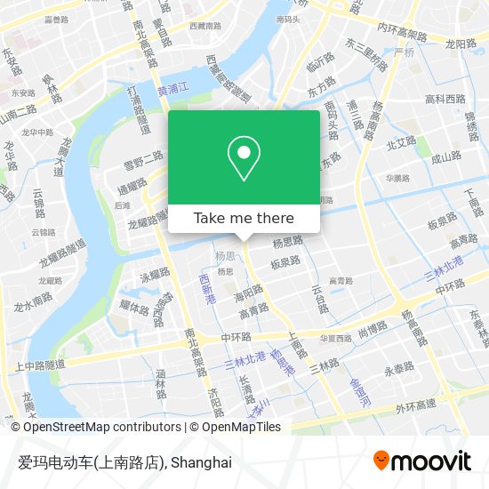爱玛电动车(上南路店) map
