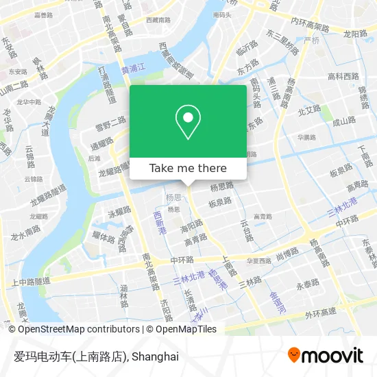 爱玛电动车(上南路店) map