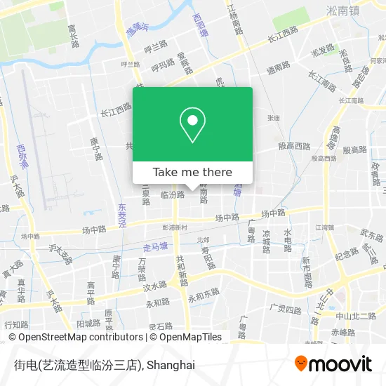 街电(艺流造型临汾三店) map