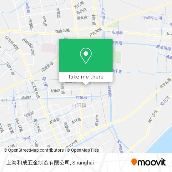 上海和成五金制造有限公司 map