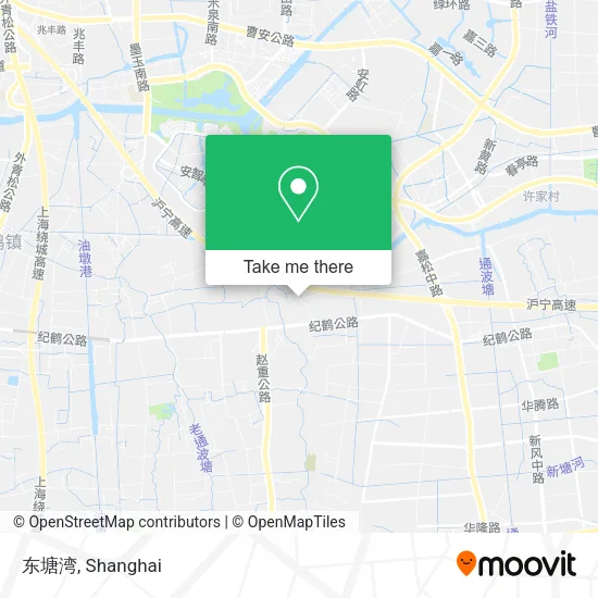 东塘湾 map