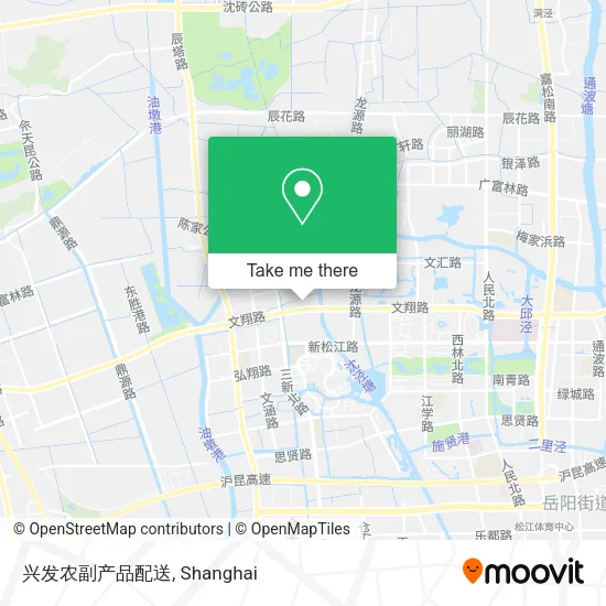 兴发农副产品配送 map