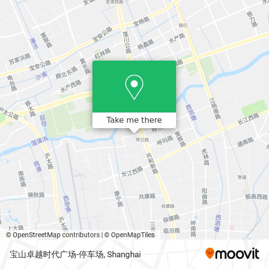 宝山卓越时代广场-停车场 map