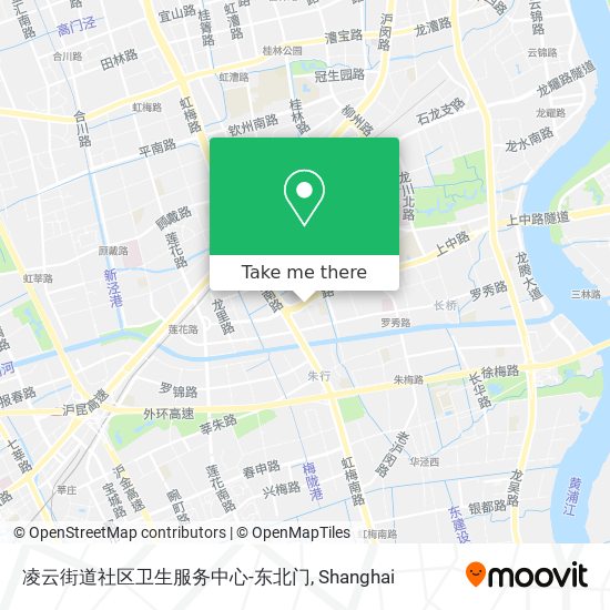 凌云街道社区卫生服务中心-东北门 map