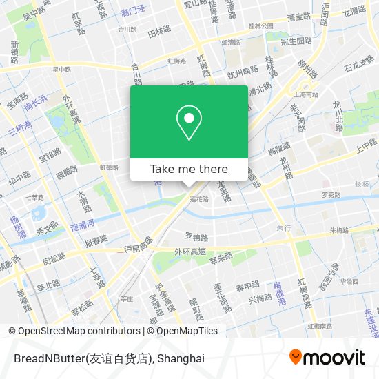 BreadNButter(友谊百货店) map