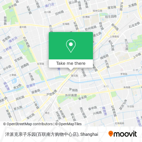 洋派克亲子乐园(百联南方购物中心店) map