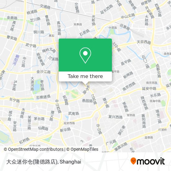 大众迷你仓(隆德路店) map