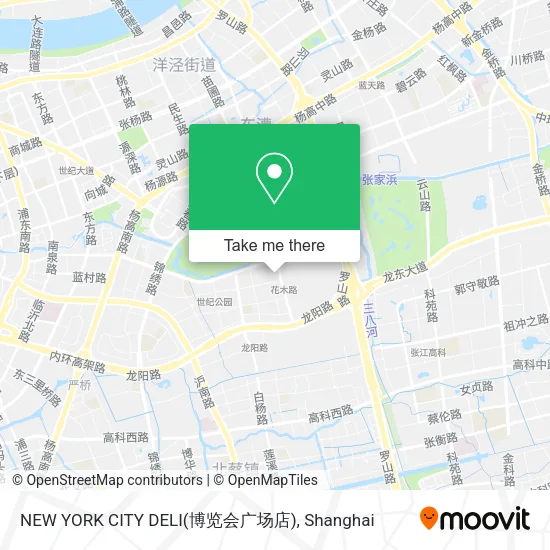 NEW YORK CITY DELI(博览会广场店) map
