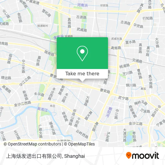 上海炀发进出口有限公司 map