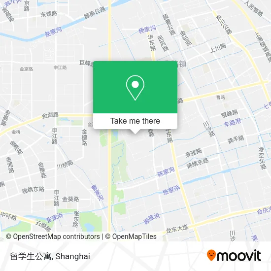 留学生公寓 map