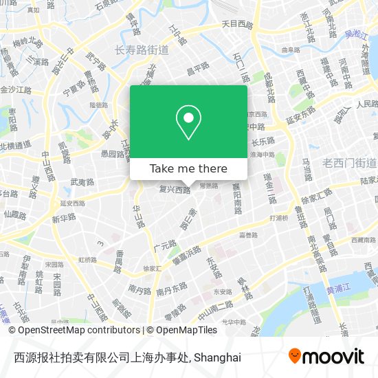 西源报社拍卖有限公司上海办事处 map
