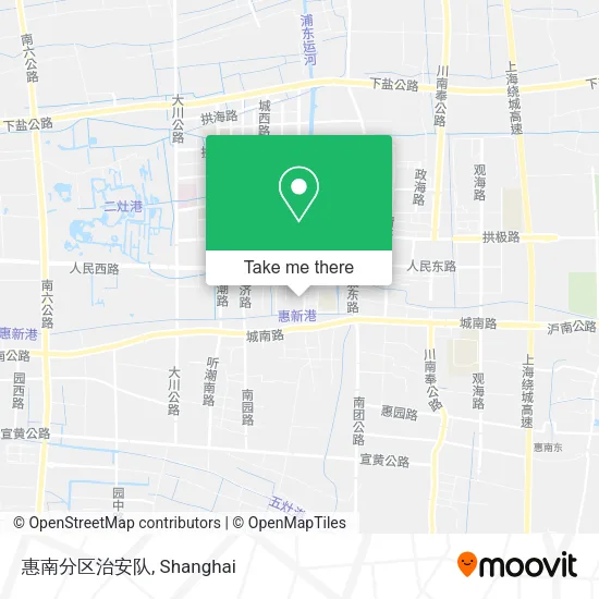 惠南分区治安队 map
