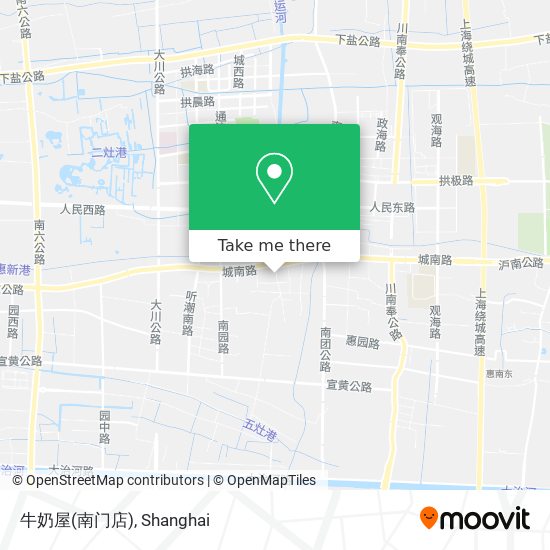 牛奶屋(南门店) map