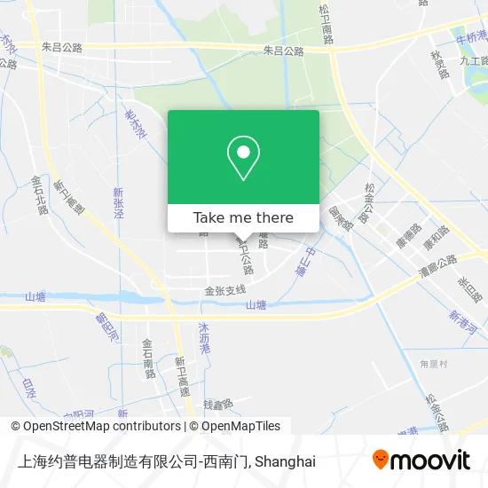 上海约普电器制造有限公司-西南门 map