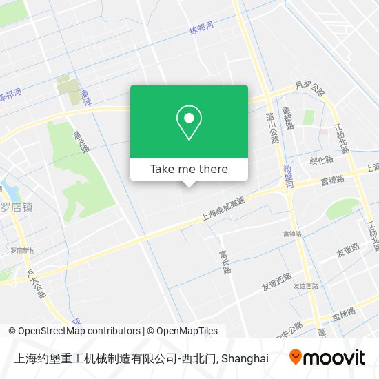 上海约堡重工机械制造有限公司-西北门 map
