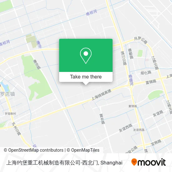 上海约堡重工机械制造有限公司-西北门 map
