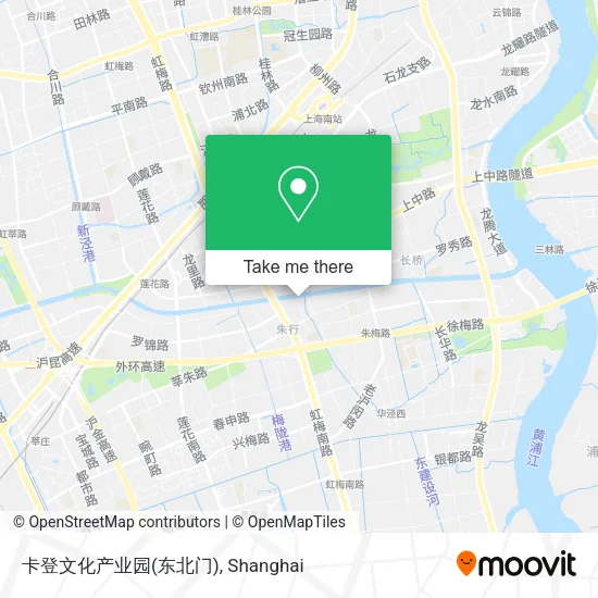 卡登文化产业园(东北门) map