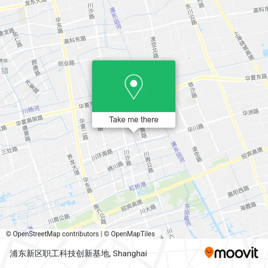 浦东新区职工科技创新基地 map