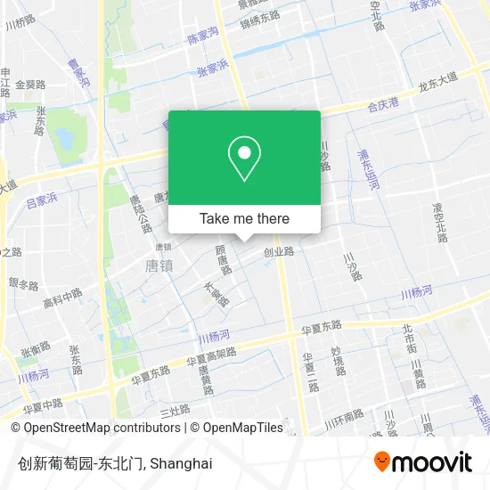 创新葡萄园-东北门 map