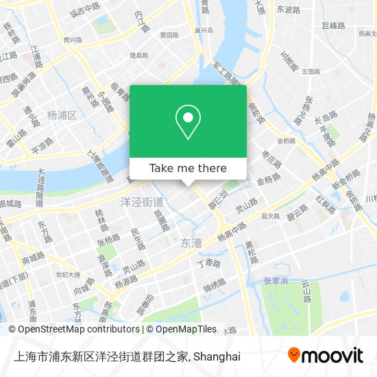 上海市浦东新区洋泾街道群团之家 map