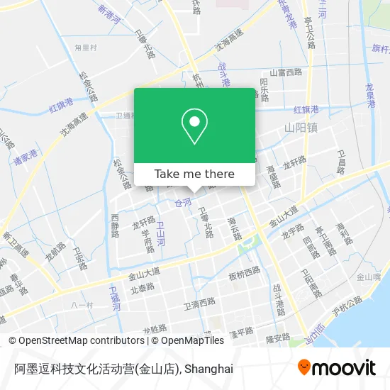 阿墨逗科技文化活动营(金山店) map