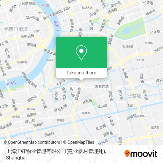 上海汇虹物业管理有限公司(建业新村管理处) map
